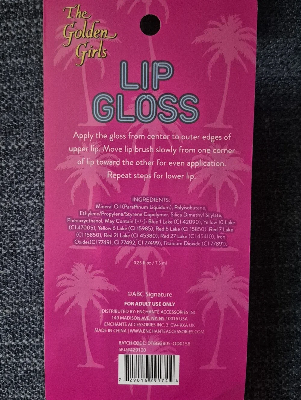 Lip Gloss - Pink Shades (Blanche Blush, Dorothy Dew, Rose Glow, Sophia Shine)
